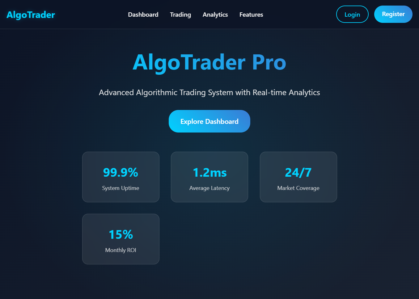 Placeholder for Algorithmic Trading System Portfolio