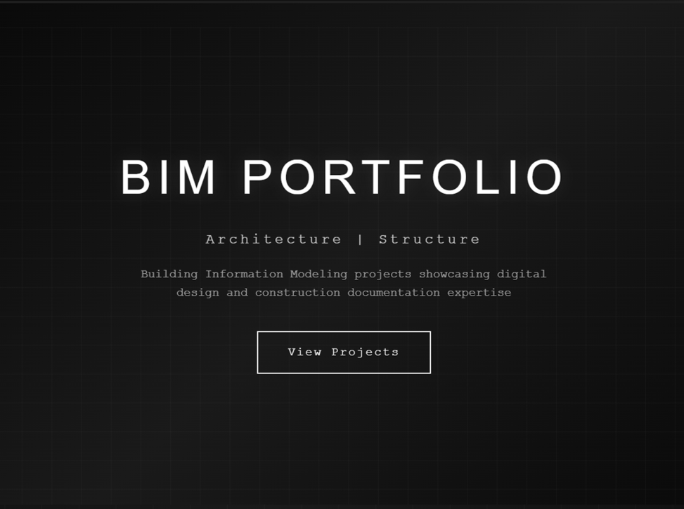 Image of Building Information Modeling Portfolio